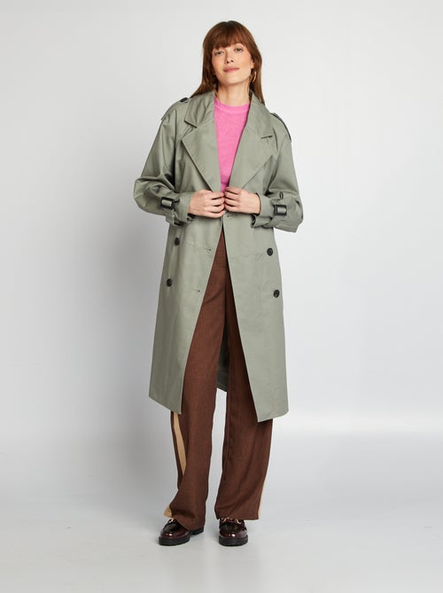 Gabardina largo medio - Kiabi