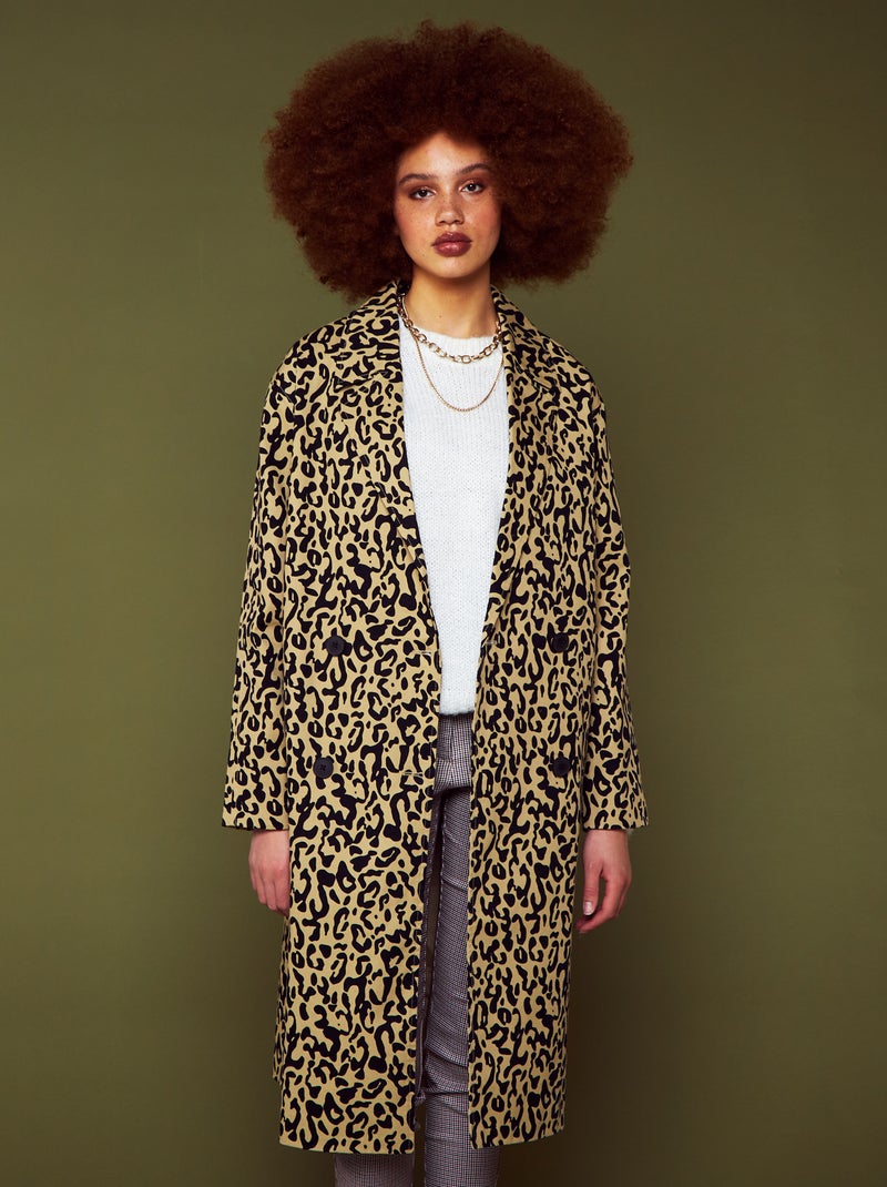 Gabardina leopardo BEIGE - Kiabi
