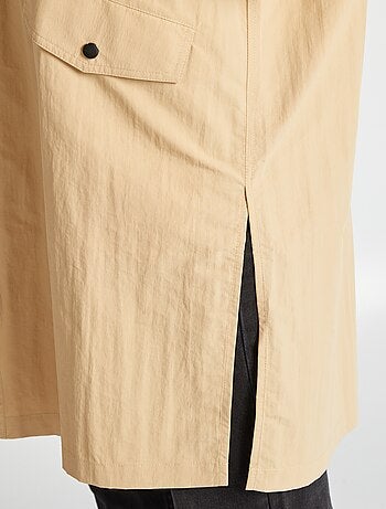 Gabardina oversize 2 en 1