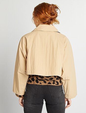 Gabardina oversize 2 en 1