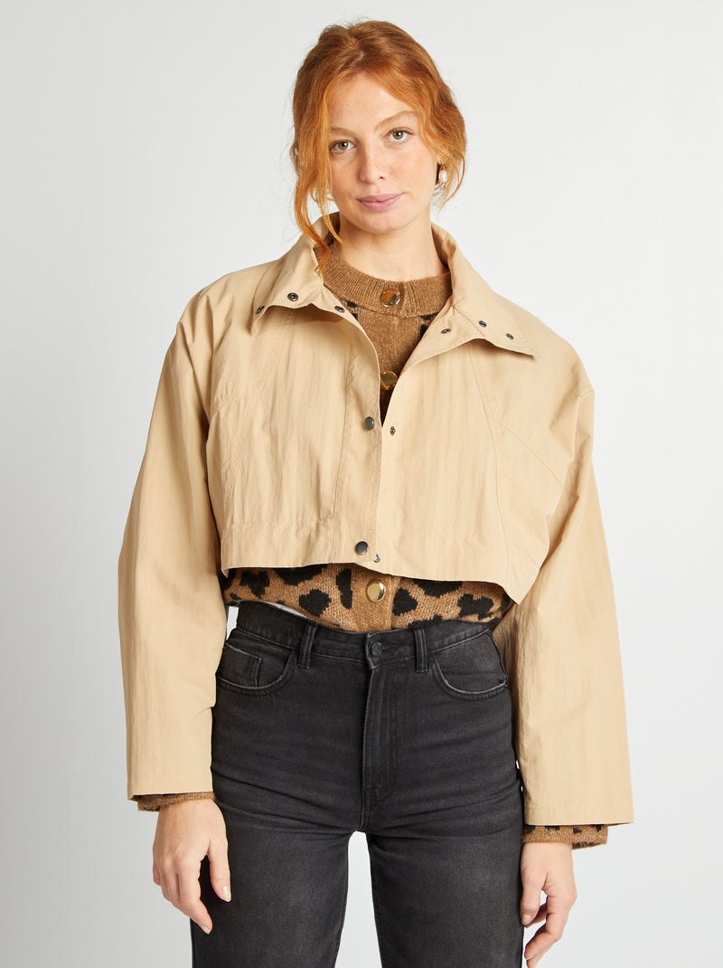 Gabardina oversize 2 en 1 BEIGE - Kiabi