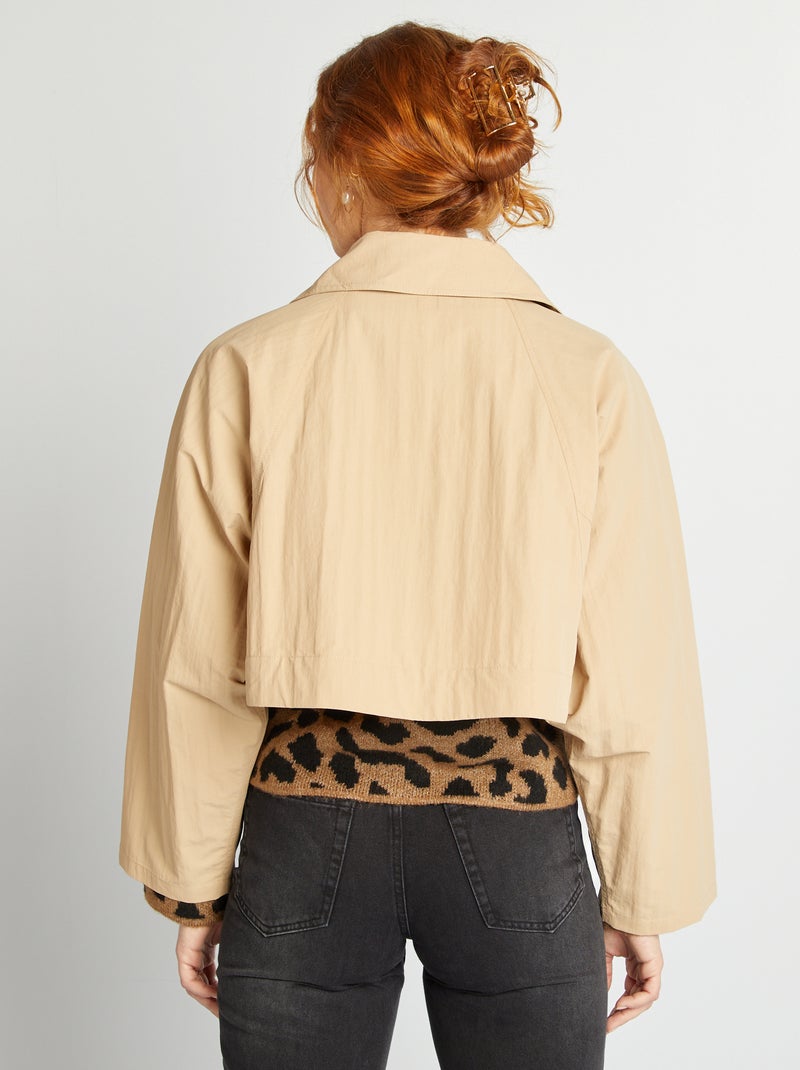 Gabardina oversize 2 en 1 BEIGE - Kiabi