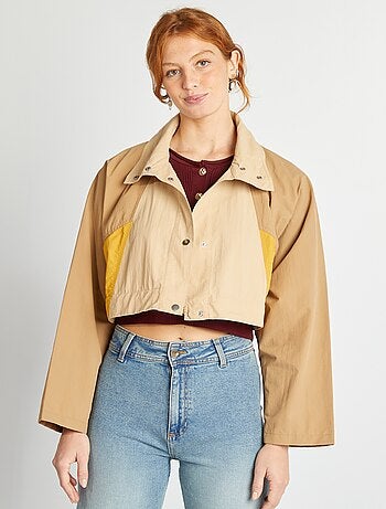 Gabardina oversize 2 en 1