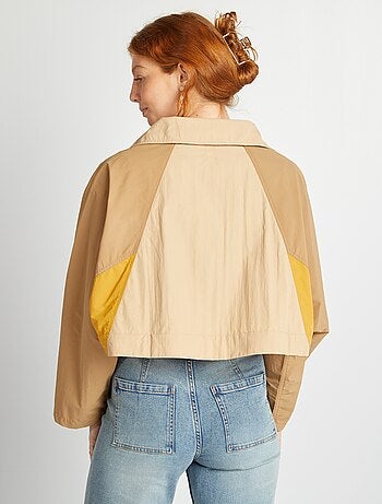 Gabardina oversize 2 en 1