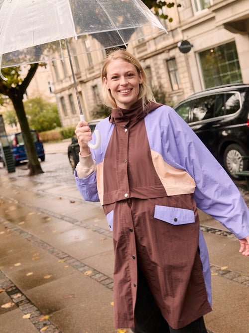 Gabardina oversize 2 en 1 - Kiabi