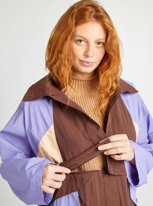 Gabardina oversize 2 en 1 - Kiabi
