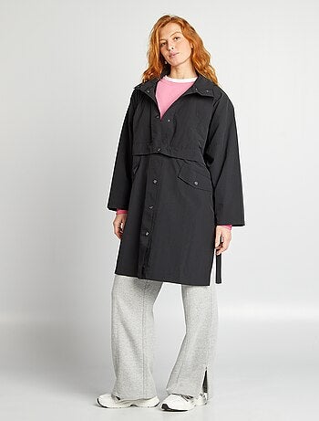 Gabardina oversize 2 en 1
