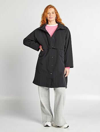 Gabardina oversize 2 en 1