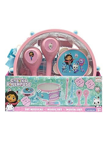 Gabby's Dollhouse conjunto Musical 7pcs