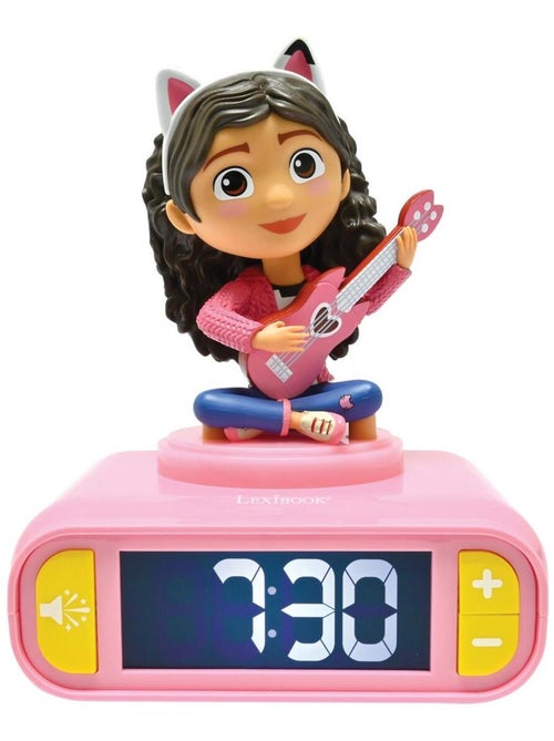 Gabby's Dollhouse Luz nocturna Reloj despertador con sonidos - Kiabi