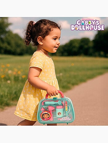 Gabby's dollhouse matetín médico con accesorios