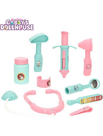 Gabby's dollhouse matetín médico con accesorios