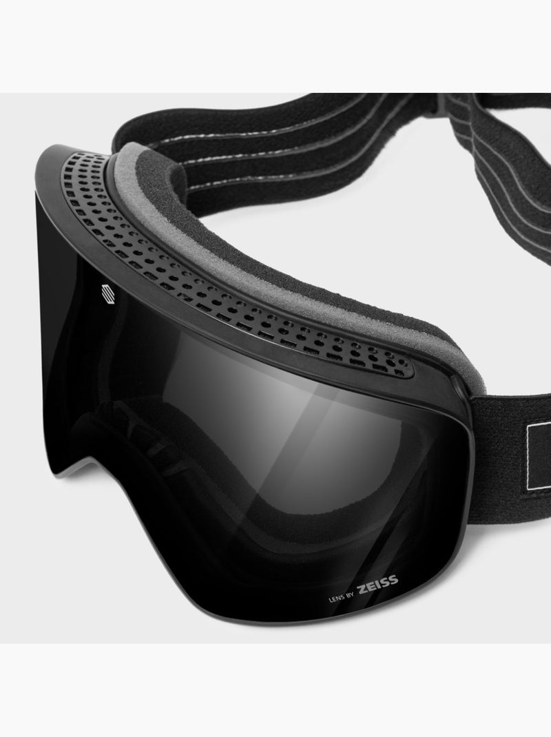 Gafas de nieve con lentes zeiss esquí y nieve hombre y mujer gx ultimate cliff Negro - Kiabi