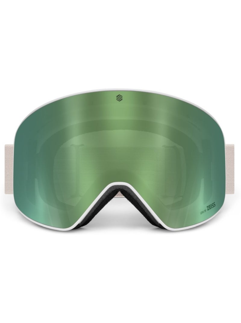 Gafas de nieve con lentes zeiss esquí y nieve hombre y mujer gx ultimate engadi Blanco - Kiabi