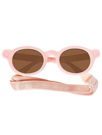 Gafas de sol 2-3 años, correa para la cabeza, lentes de categoría 3 bebé niña Isotoner