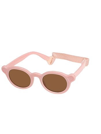 Gafas de sol 2-3 años, correa para la cabeza, lentes de categoría 3 bebé niña Isotoner