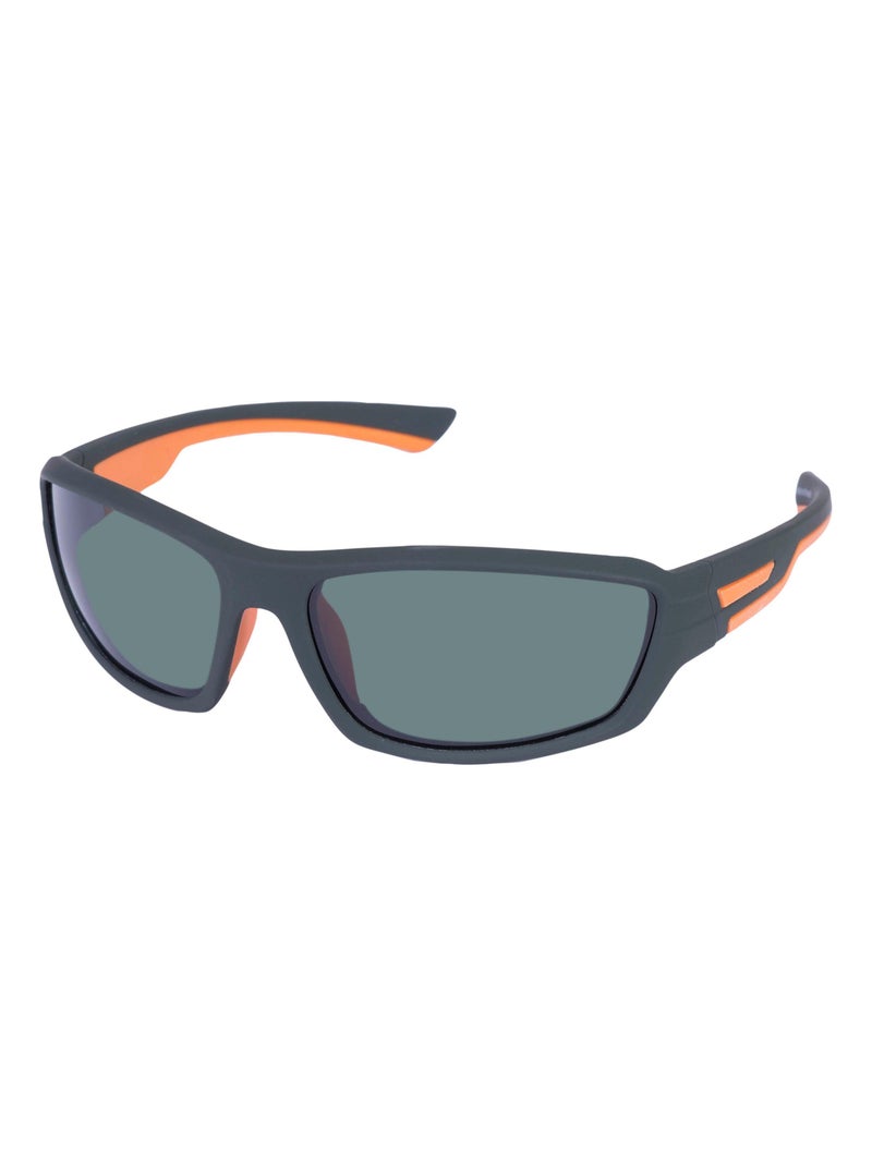 Gafas de sol acabado deportivo de goma, cristales polarizados adulto mixto Isotoner Caqui - Kiabi