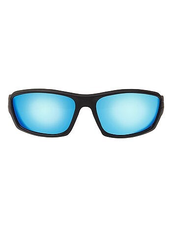Gafas de sol acabado deportivo de goma, cristales polarizados adulto mixto