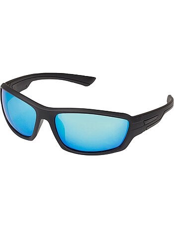 Gafas de sol acabado deportivo de goma, cristales polarizados adulto mixto