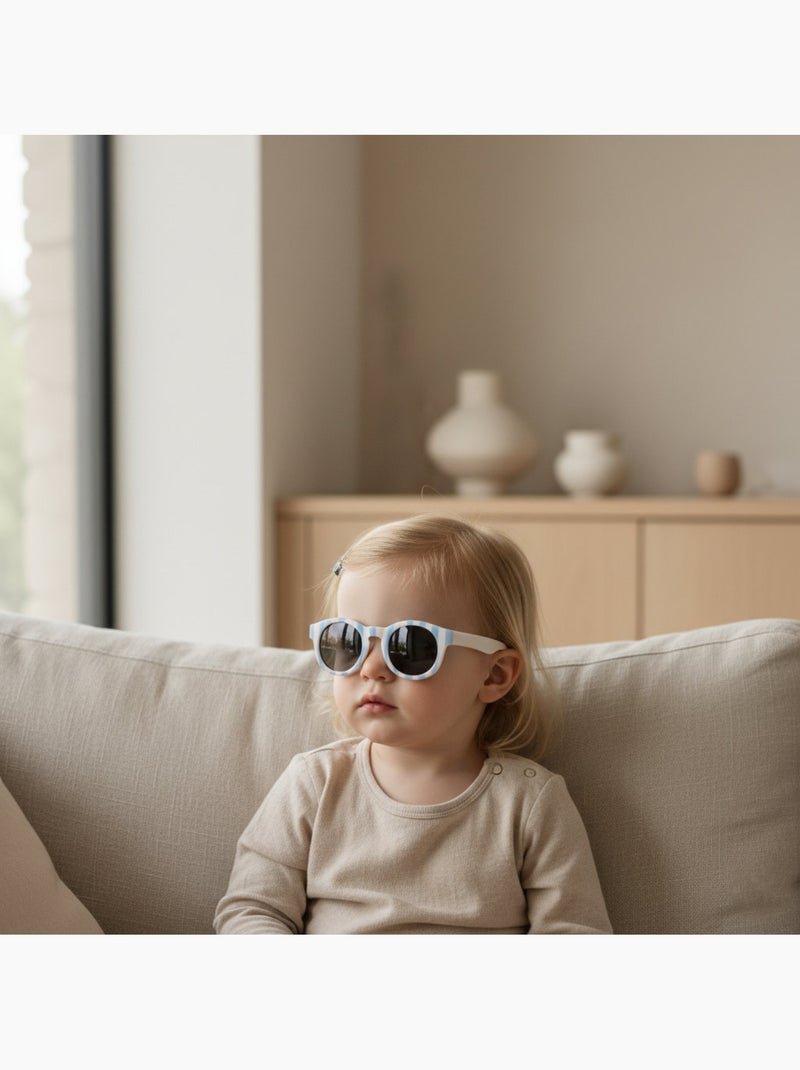 Gafas de sol bebé flexibles protección UV Azul crudo - Kiabi