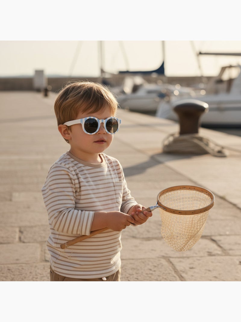 Gafas de sol bebé flexibles protección UV Azul crudo - Kiabi