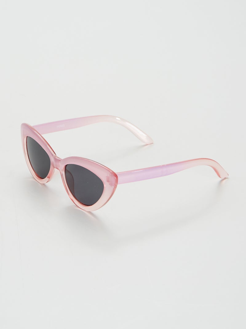 Gafas de sol con forma de mariposa ROSA - Kiabi