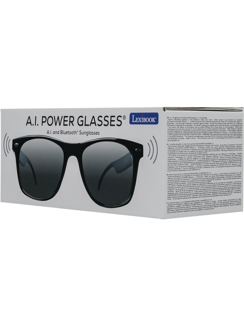 Gafas de sol con micrófonos Bluetooth Negro - Kiabi
