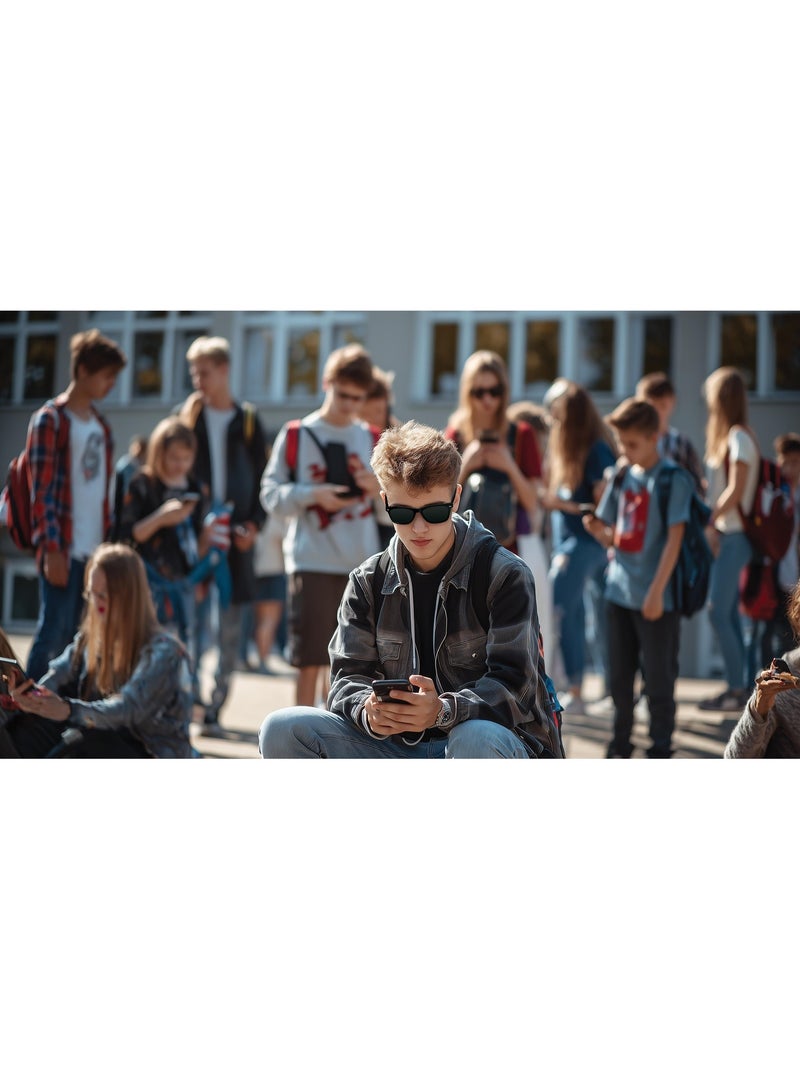 Gafas de sol con micrófonos Bluetooth Negro - Kiabi