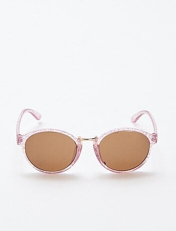 Gafas de sol con purpurina