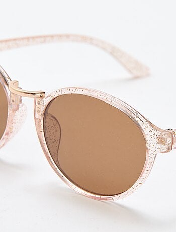 Gafas de sol con purpurina