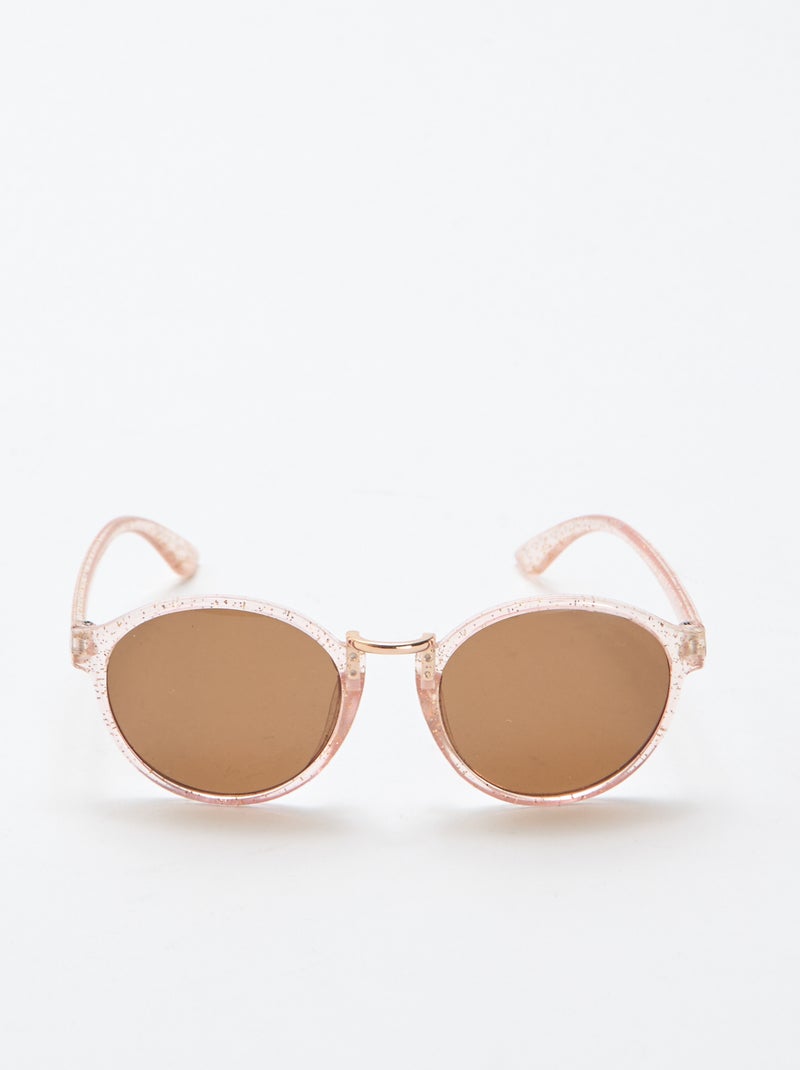 Gafas de sol con purpurina Rosa - Kiabi