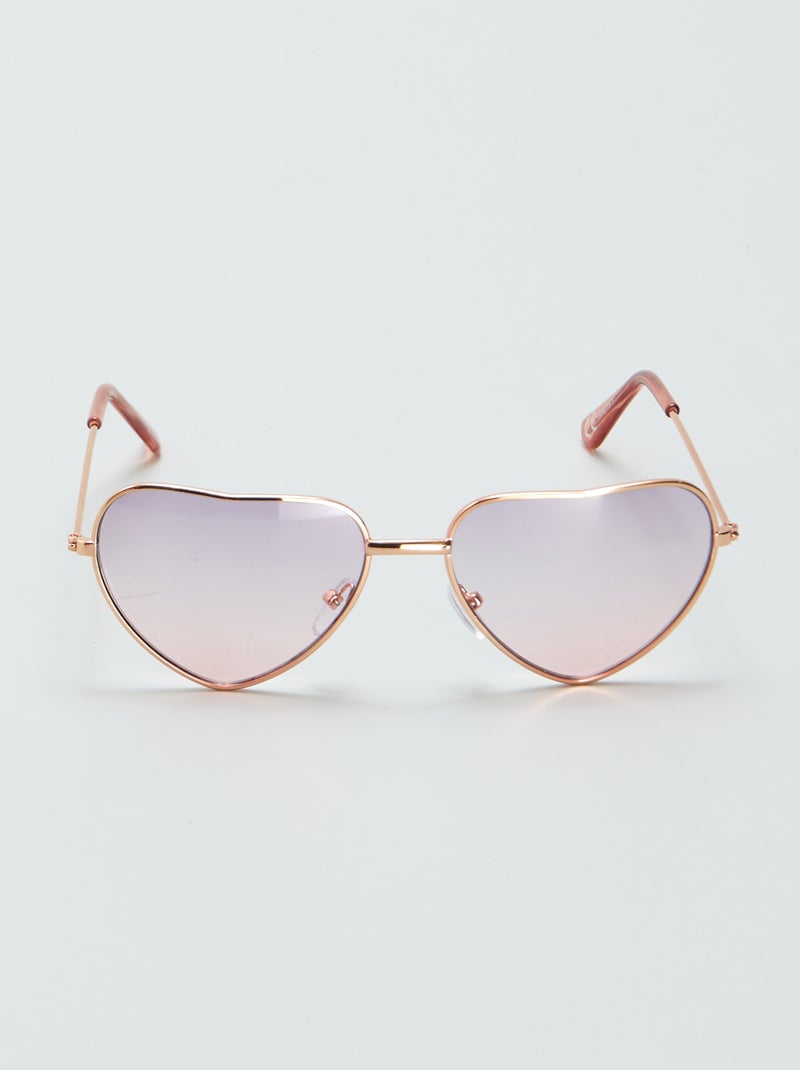 Gafas de sol 'corazones' ROSA - Kiabi