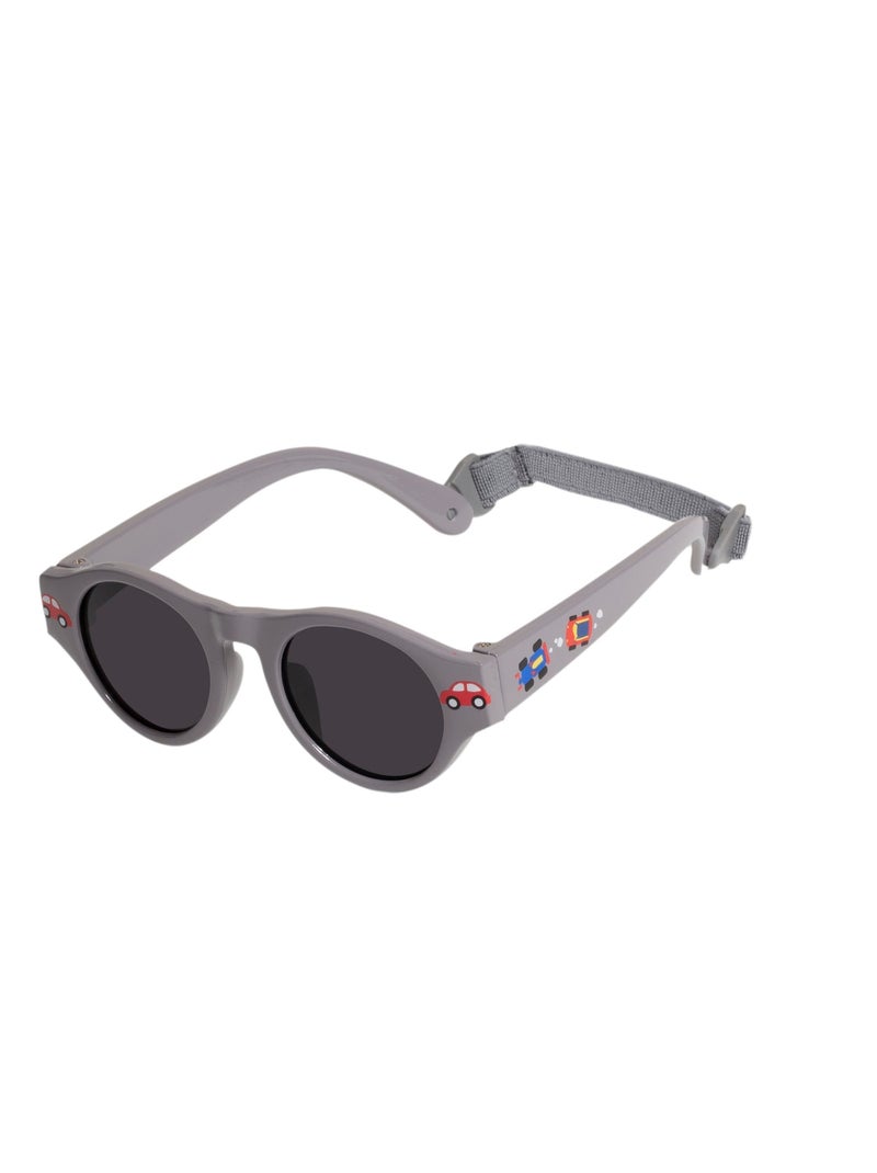 Gafas de sol Fijación de la cabeza bebé mixto Isotoner Gris gris - Kiabi