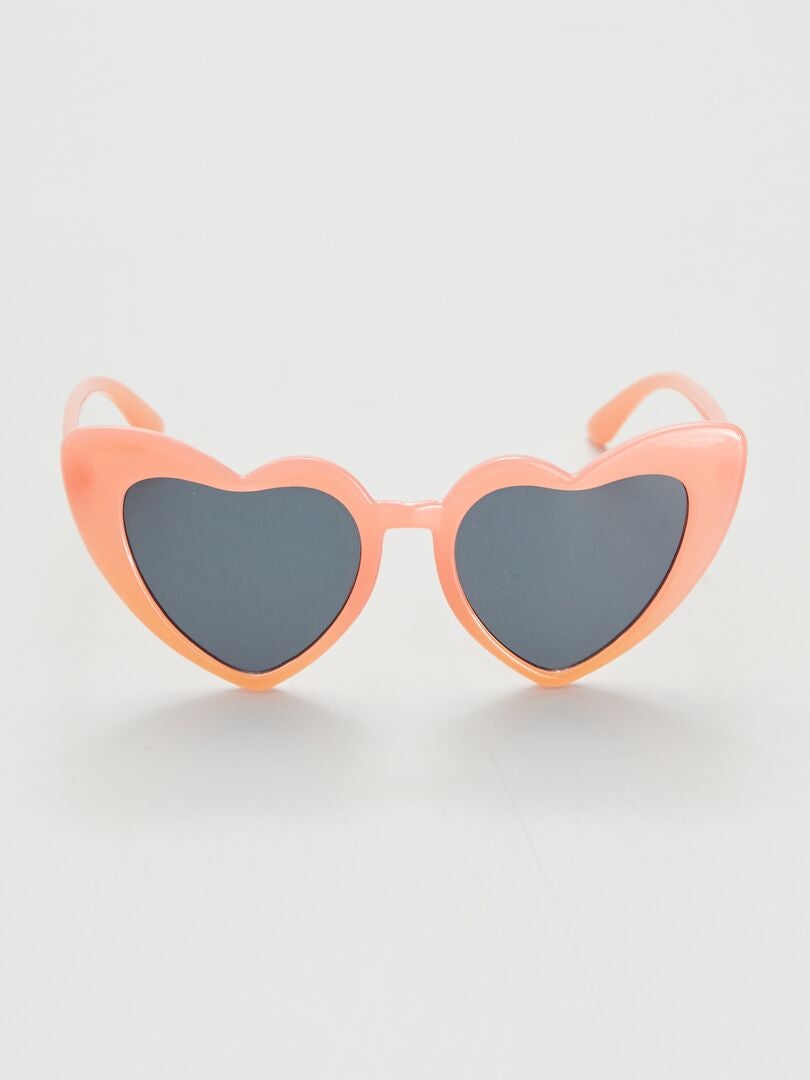 Gafas de sol forma de corazón ROSA - Kiabi