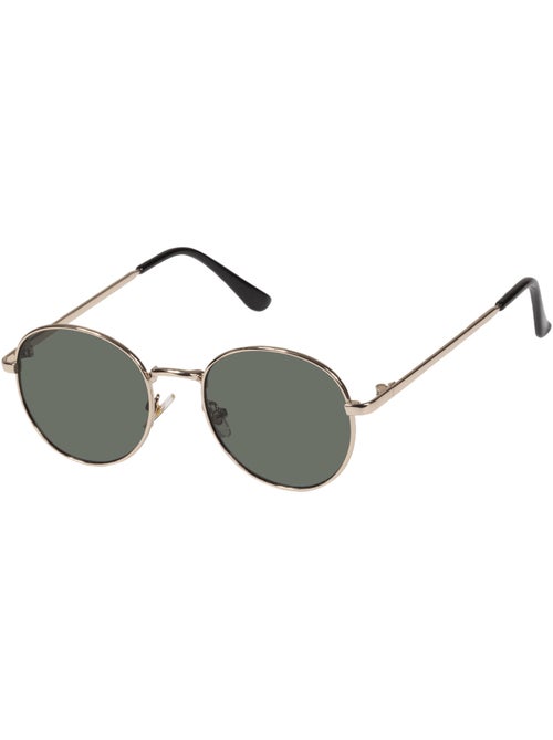 Gafas de sol forma redonda, de 10 a 12 años, patillas de metal, lentes de niño mixto isotoner - Kiabi Gafas de sol forma redonda, de 10 a 12 años, patillas de metal, lentes de niño mixto isotoner - Kiabi