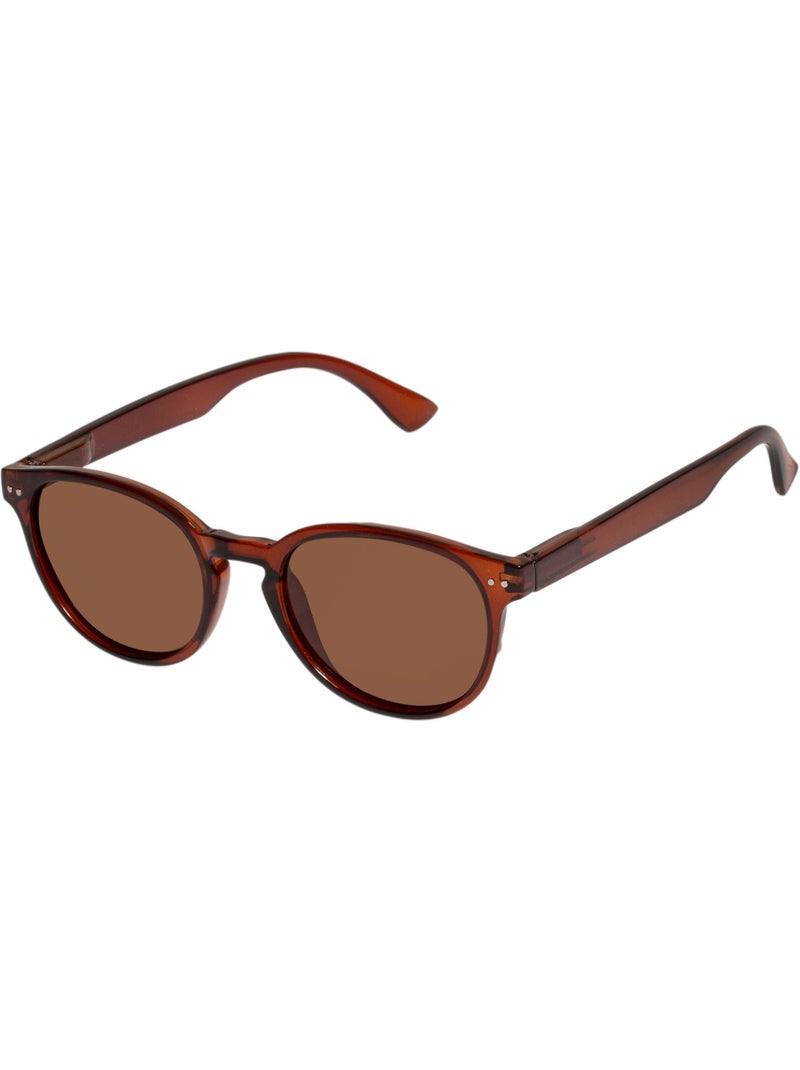 Gafas de sol incrustaciones metálicas adulto mixto Marrón capuchino - Kiabi