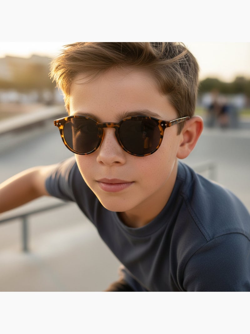 Gafas de sol infantiles categoría 3 Marrón - Kiabi