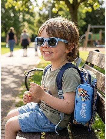 Gafas de sol infantiles con estuche bluey