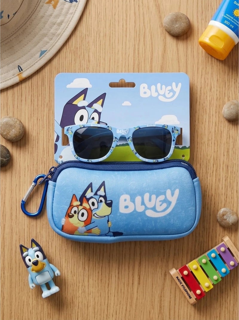 Gafas de sol infantiles con estuche bluey Multicolor - Kiabi