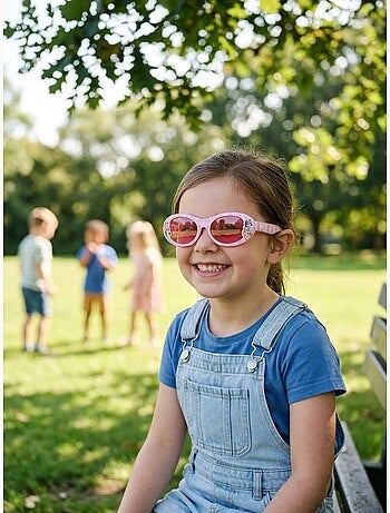 Gafas de sol infantiles con lentes rectangulares bluey