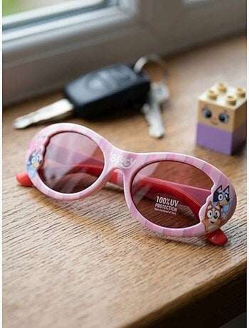 Gafas de sol infantiles con lentes rectangulares bluey