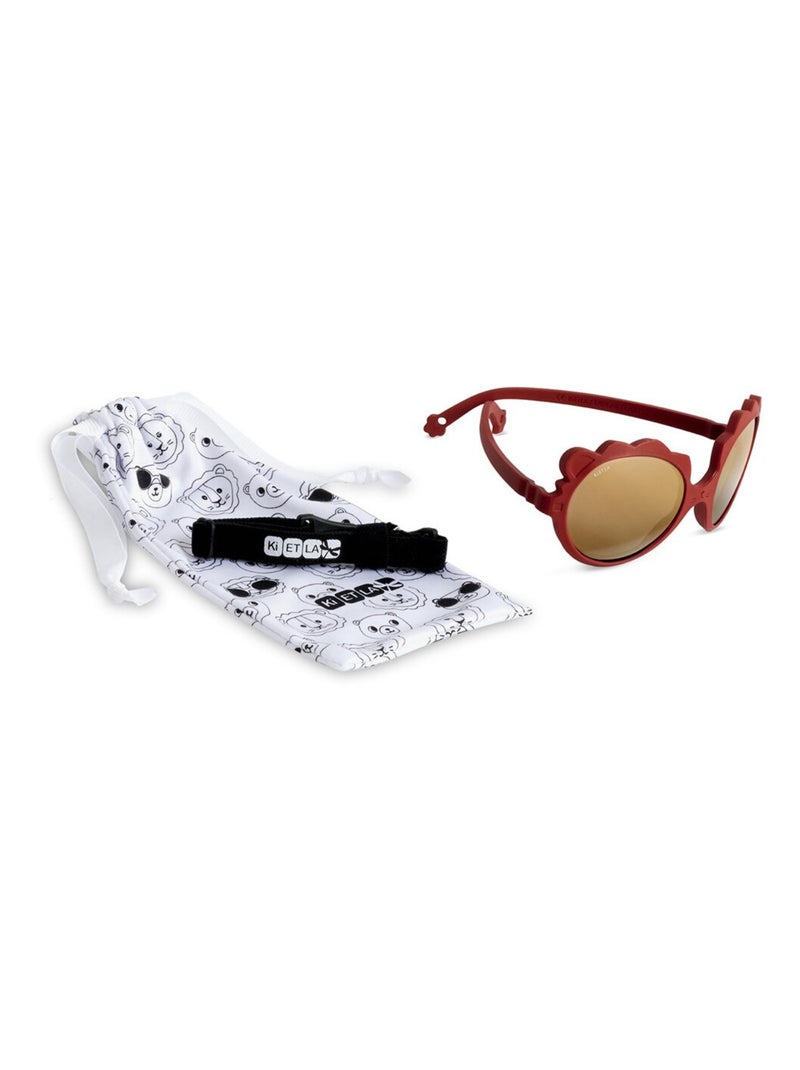 Gafas de sol infantiles con león | Ki ET LA Marrón chocolate - Kiabi