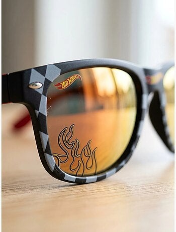 Gafas de sol montura rectangular hot wheels mattel