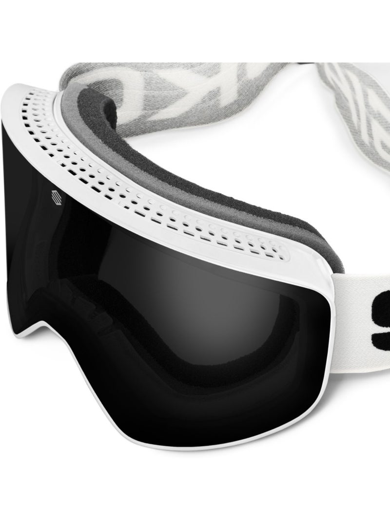 Gafas de sol para esquí/snow esquí y nieve hombre y mujer gx ampezzo Blanco - Kiabi