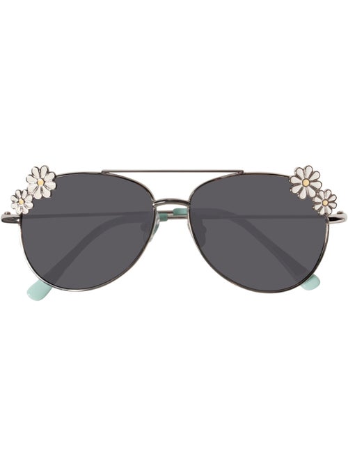 Gafas de sol Piloto Metálico con margaritas niña Isotoner - Kiabi