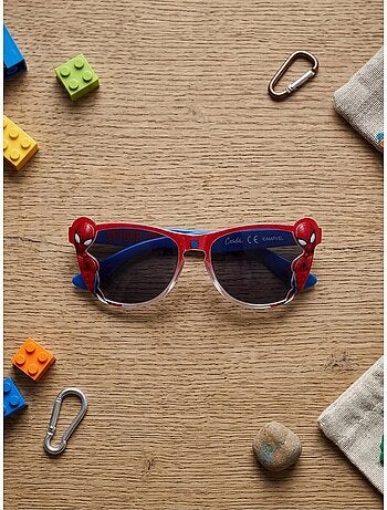 Gafas de sol redondas protección uv 400 spiderman marvel