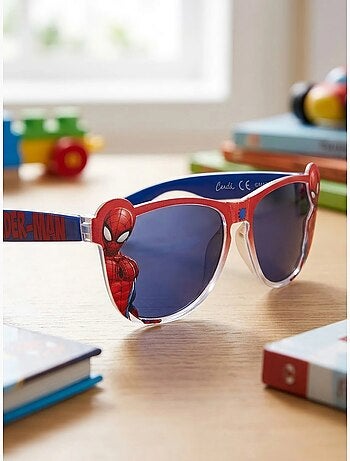 Gafas de sol redondas protección uv 400 spiderman marvel