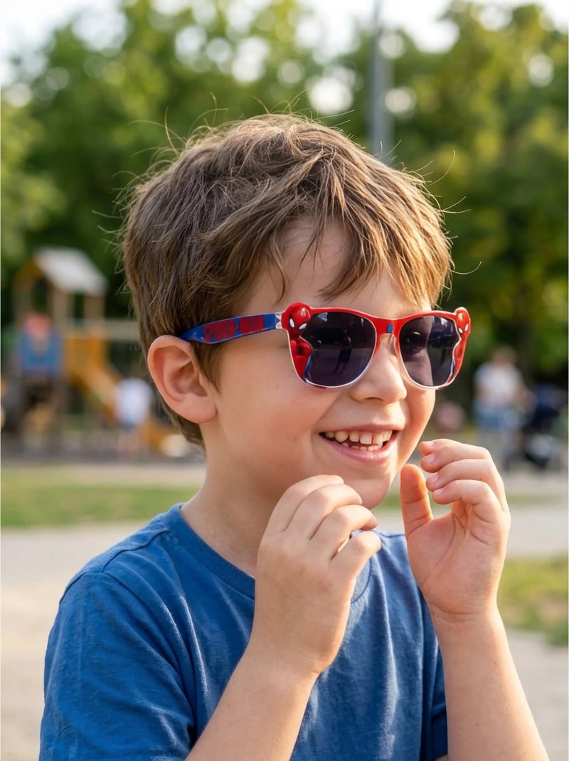 Gafas de sol redondas protección uv 400 spiderman marvel Rojo - Kiabi