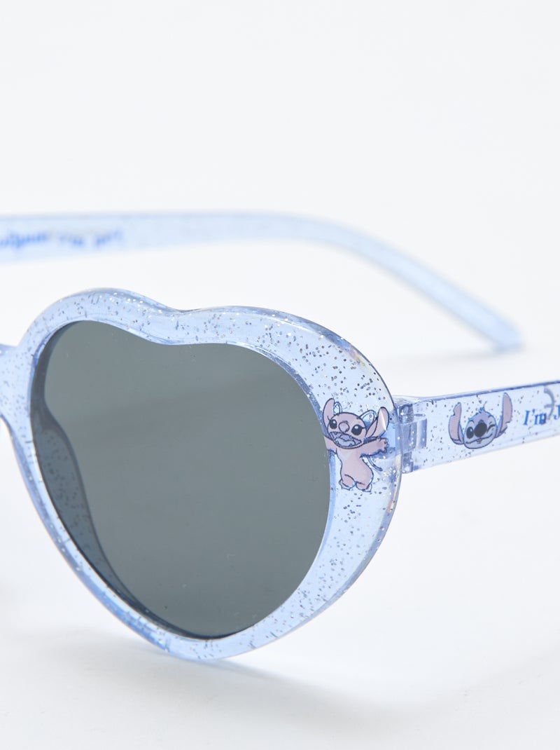 Gafas de sol 'Stitch' con forma de corazón Azul - Kiabi