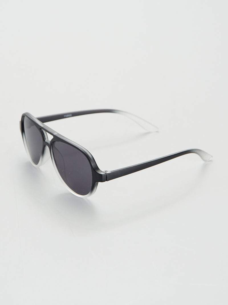 Gafas de sol tipo aviador Negro - Kiabi